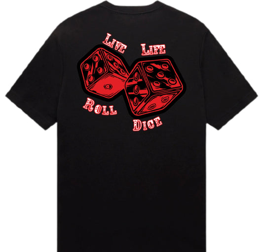 Black/Red Dice T-Shirt