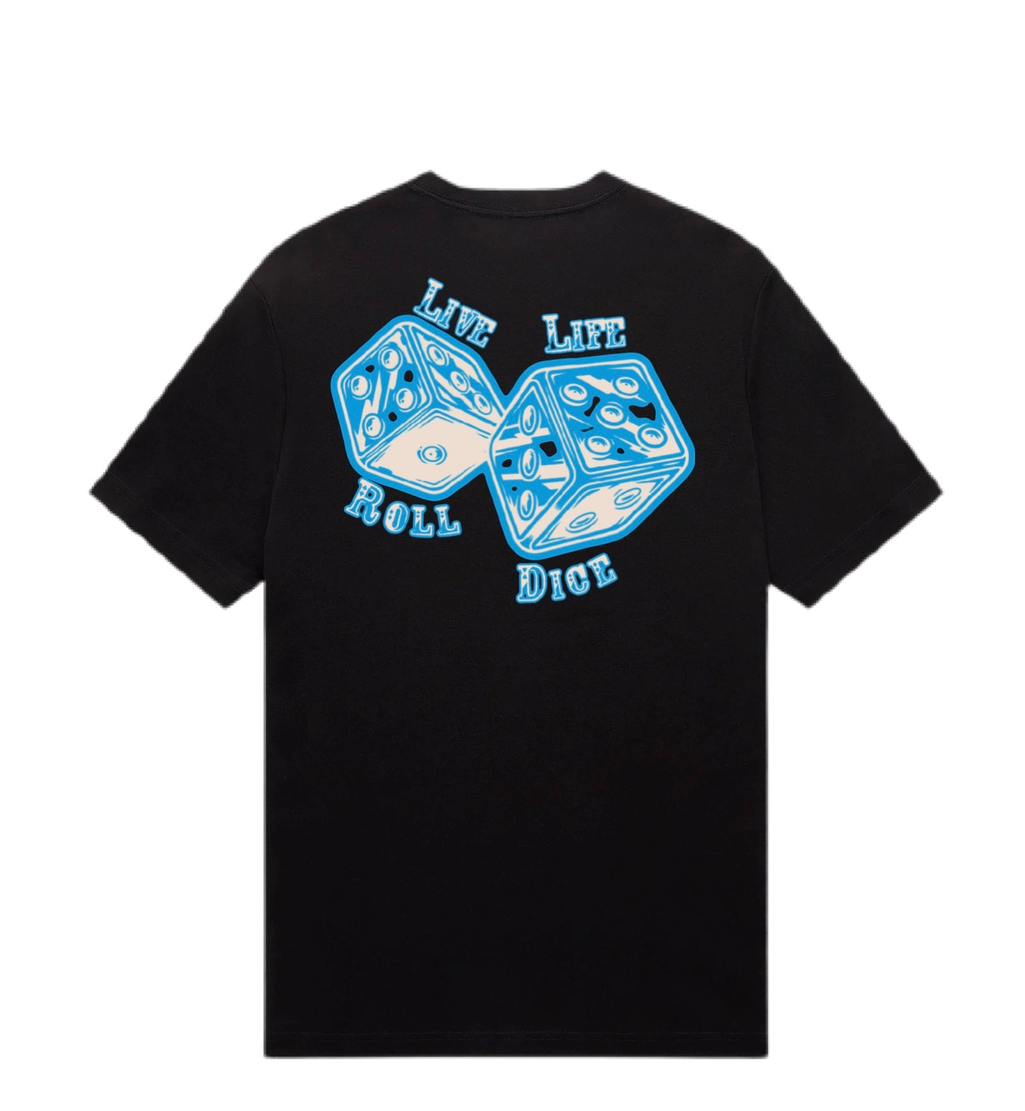 Black and Blue Dice T-Shirt