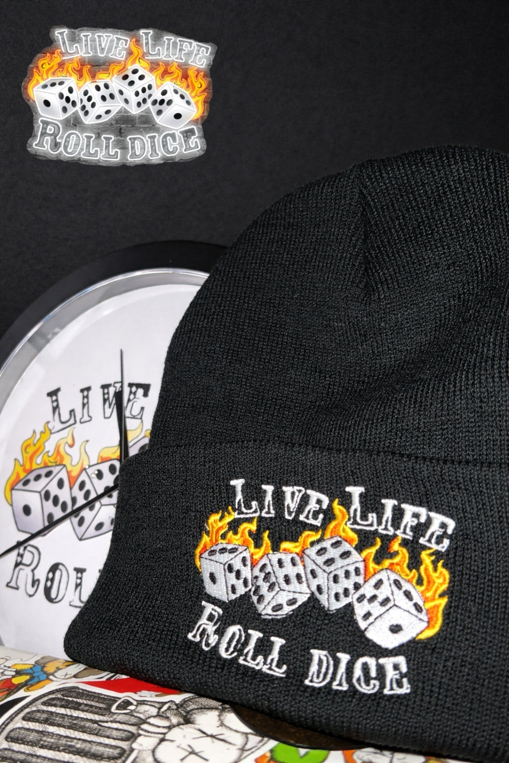 Embroidered Logo Beanies