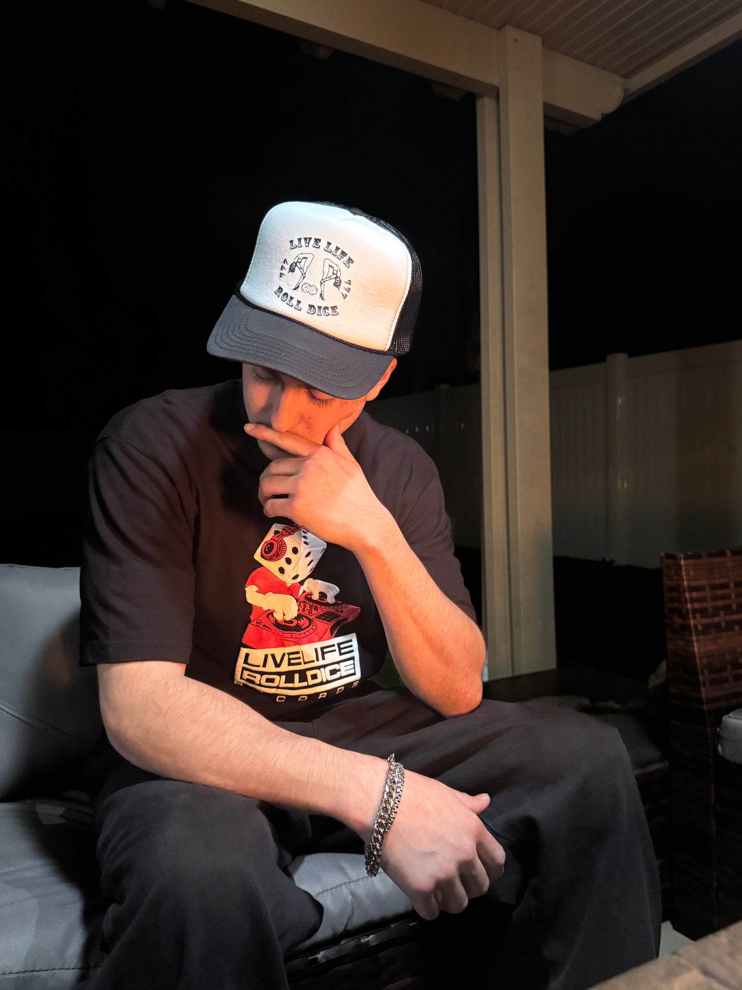 777 Dice Trucker Hat